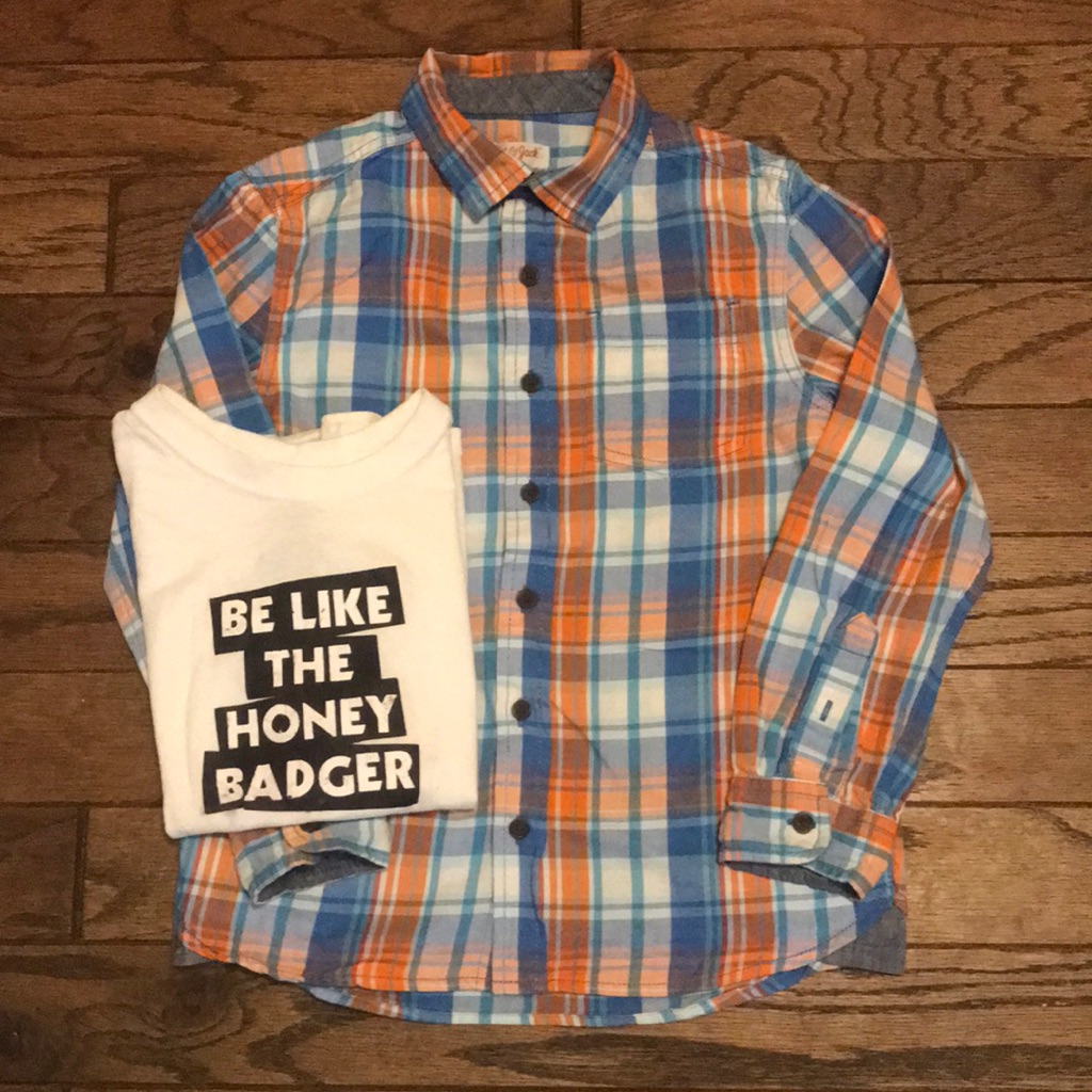 Button Down Shirt Set